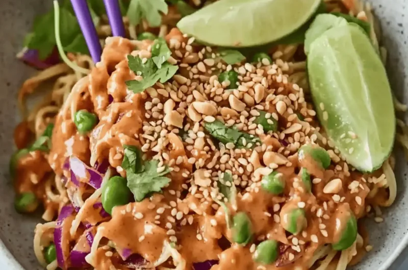 Delicious Cold Sesame Peanut Pasta Salad for Quick Meals 1 Cold Sesame Peanut Pasta Salad