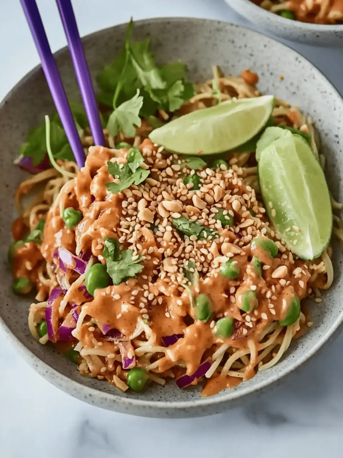 Delicious Cold Sesame Peanut Pasta Salad for Quick Meals 5 Cold Sesame Peanut Pasta Salad