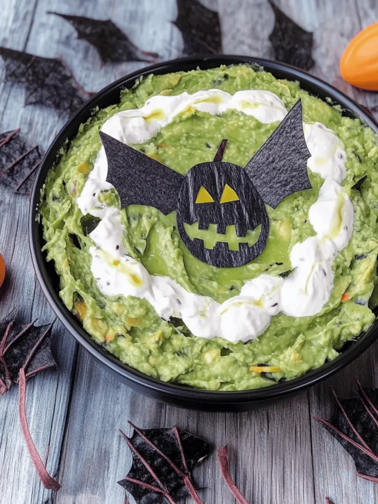 Halloween Guacamole