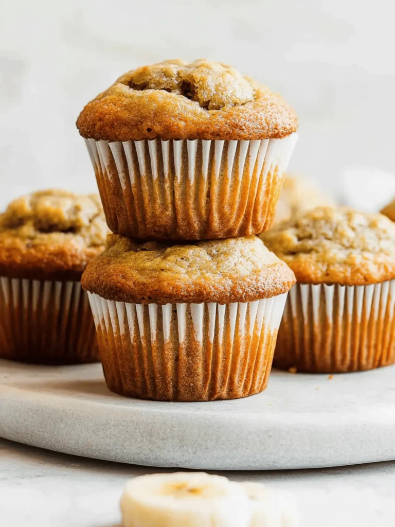 Moist Banana Bread Muffins for Easy Homemade Bliss 3 Banana Bread Muffins