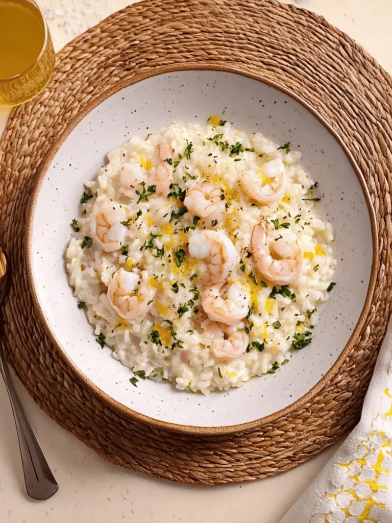 Creamy Shrimp Risotto to Elevate Your Homemade Dinner Night 2 Shrimp Risotto