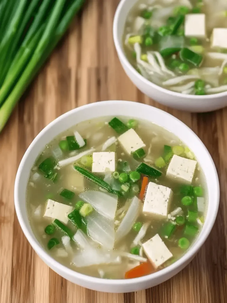 Vegetable Tofu Soup