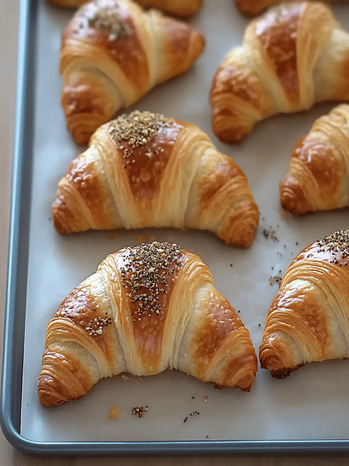 Aromatic Za’atar Croissants