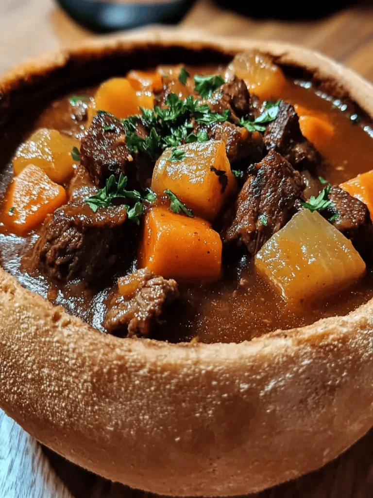 Witch's Cauldron Beef Stew Dinner