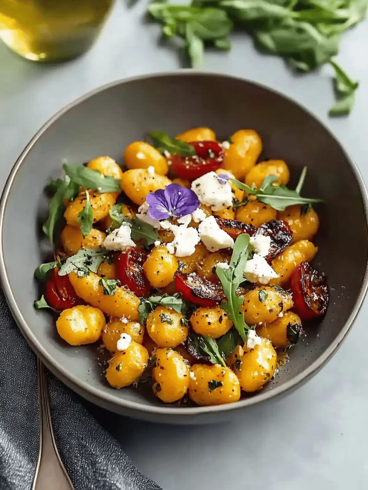 Irresistible Pumpkin Gnocchi with Feta