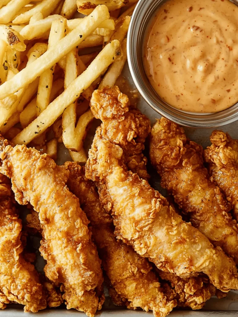 Copycat Raising Cane's Chicken & Sauce