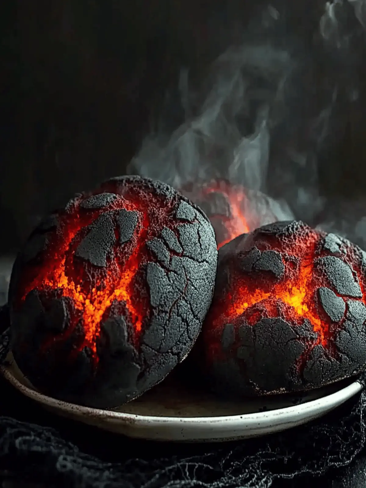 Easy Halloween Brimstone Bread