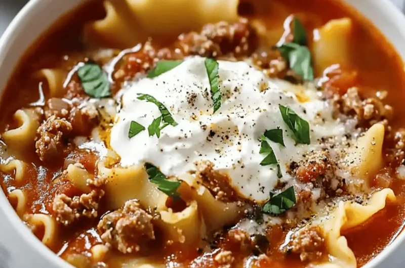 Italian Lasagna Soup: Your New Cozy Weeknight Favorite 1 Italian Lasagna Soup