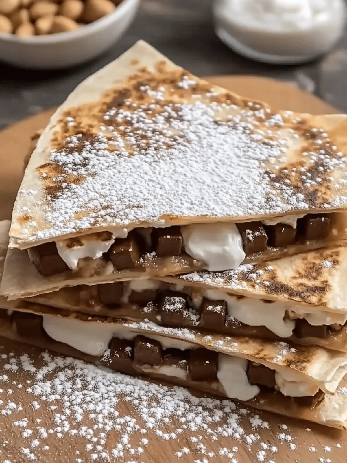 Homemade Blackstone S’mores Quesadilla for Sweet Adventures 3 Homemade Blackstone S’mores Quesadilla