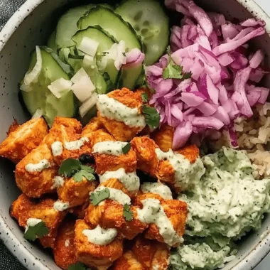 Crispy Chicken Tikka Masala Bowl