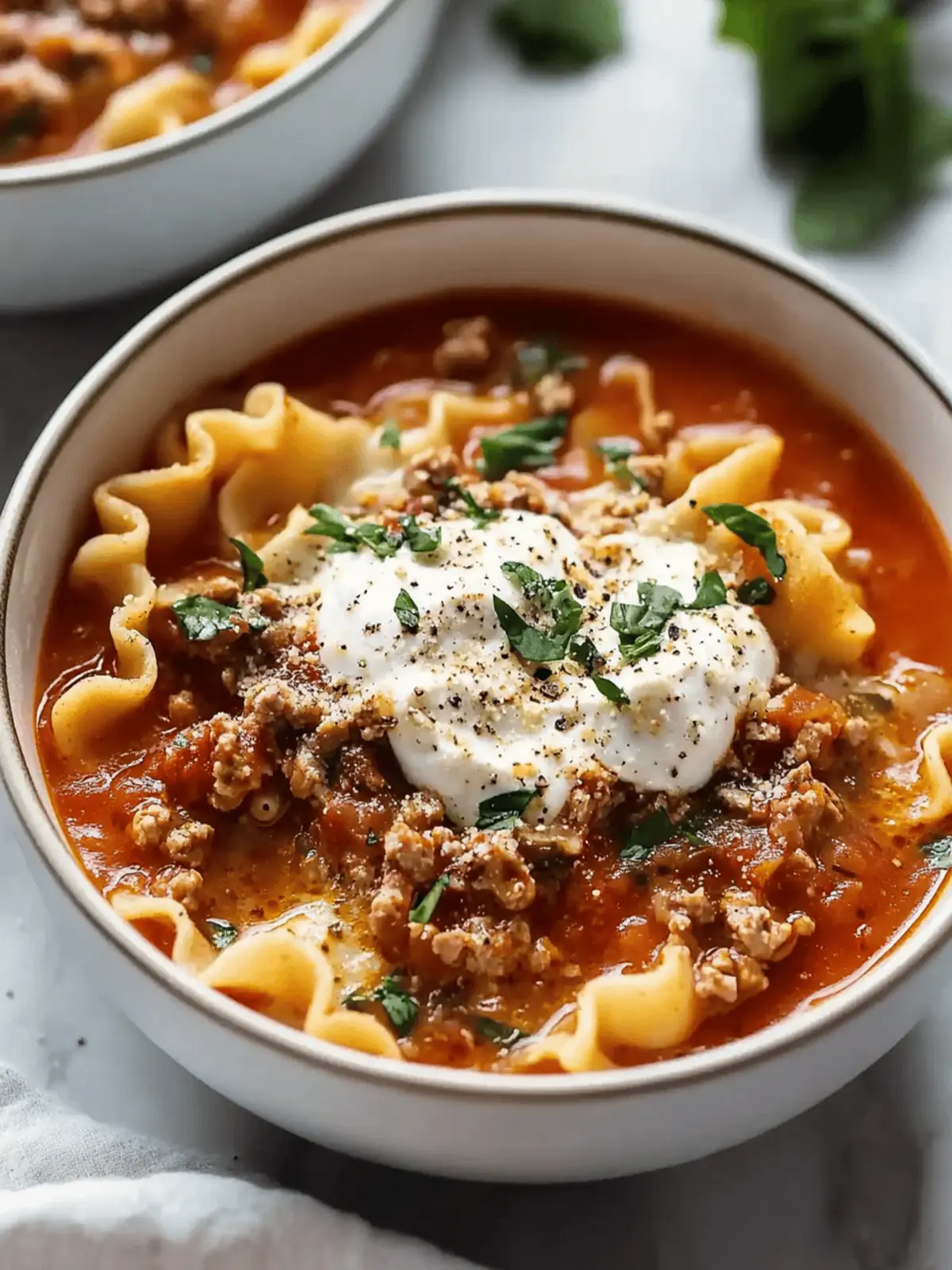 Italian Lasagna Soup: Your New Cozy Weeknight Favorite 4 Italian Lasagna Soup