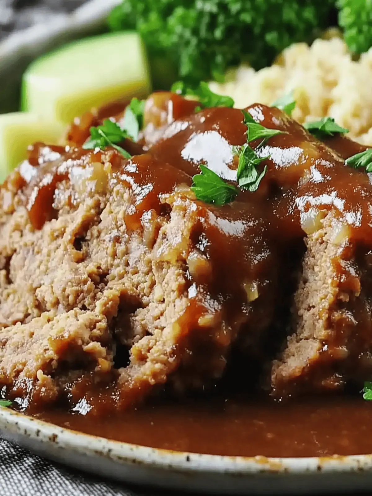 BBQ Oatmeal Meatloaf: A Savory Twist on Comfort Food 3 BBQ Oatmeal Meatloaf
