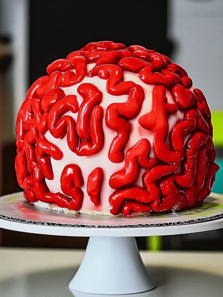 Craft Your Spooktacular Brain Cake: A Halloween Delight 4 Brain Cake