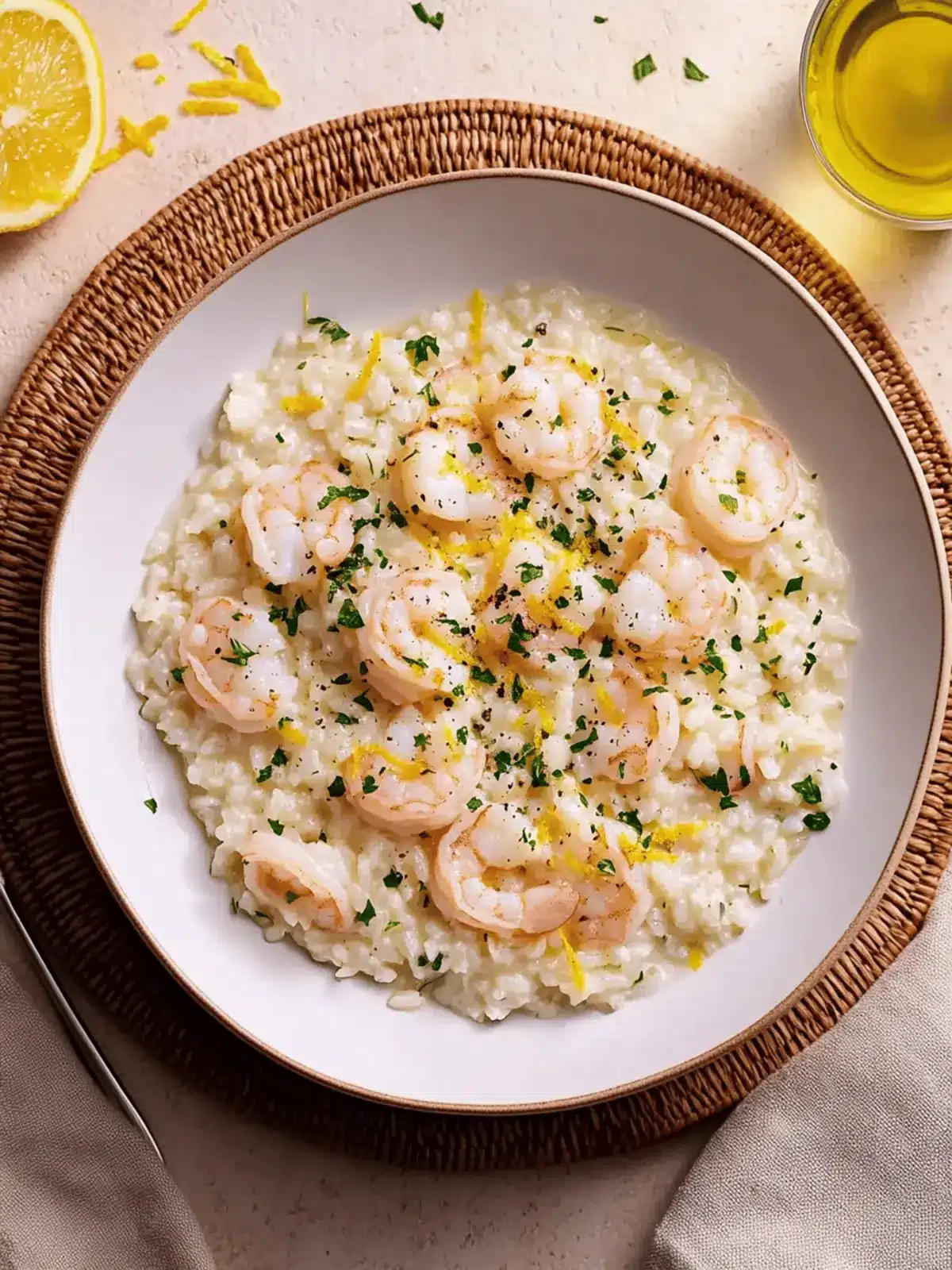 Creamy Shrimp Risotto to Elevate Your Homemade Dinner Night 4 Shrimp Risotto