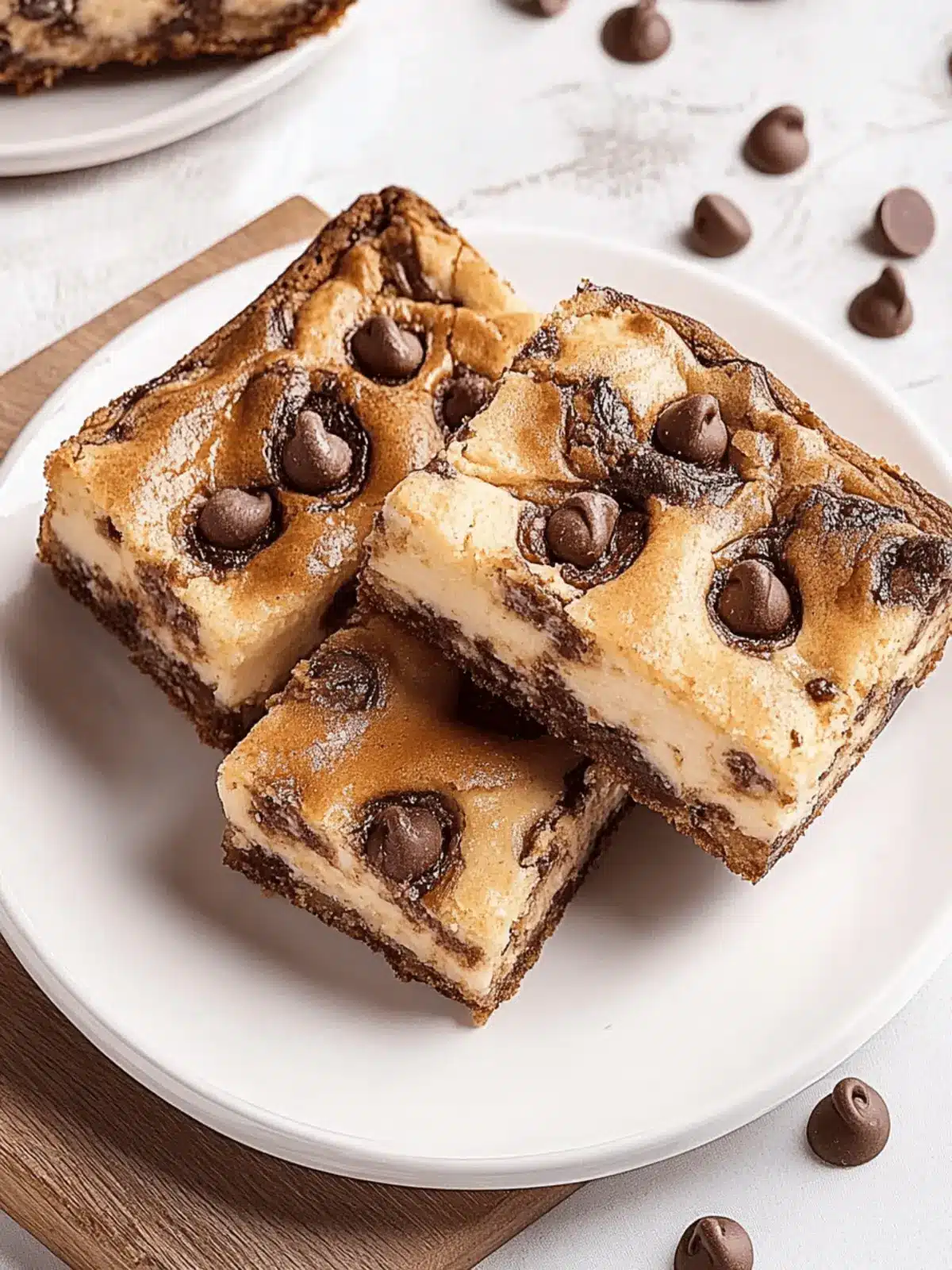 Chocolate Chip Cheesecake Bars: Your New Sweet Obsession 2 Chocolate Chip Cheesecake Bars