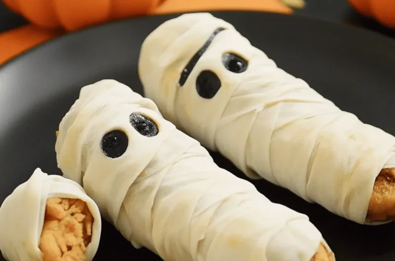 Halloween Spooky Chicken Karaage Mummies That Wow Your Guests 1 Halloween spooky chicken karaage mummies