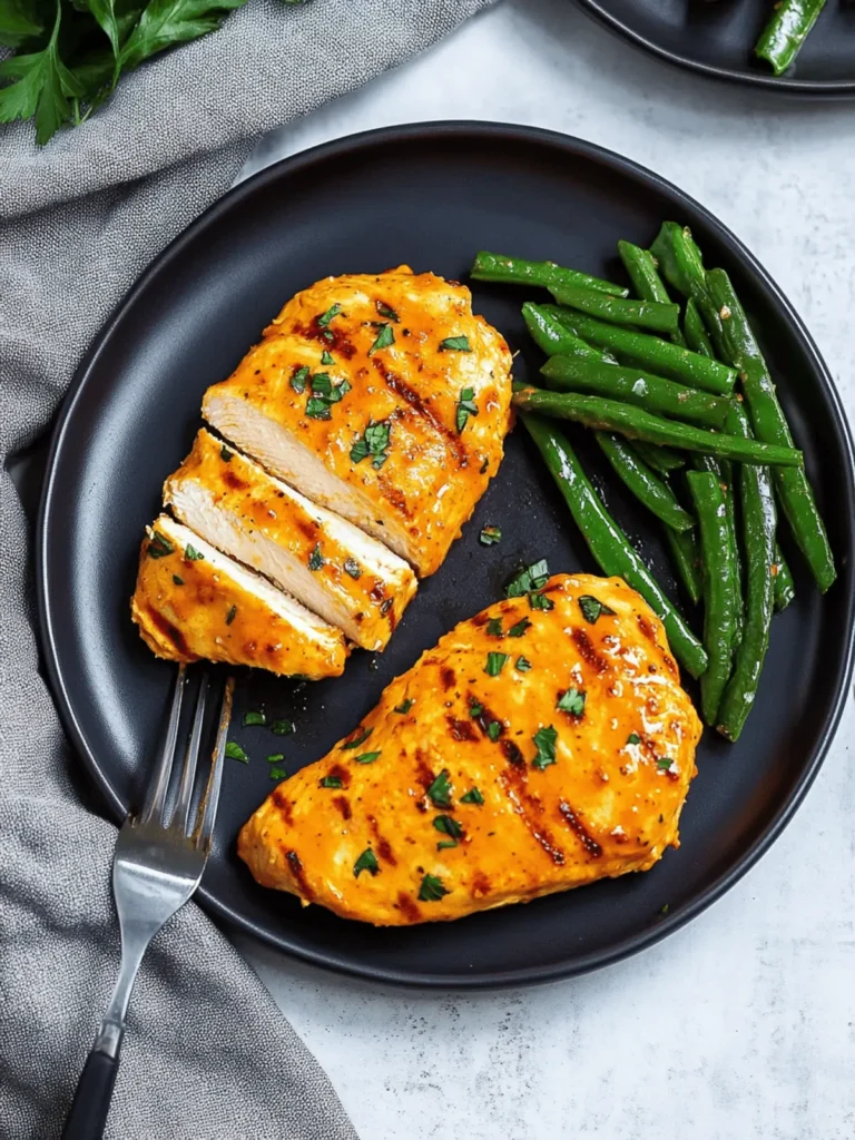 Easy Air Fryer Buffalo Chicken Breast
