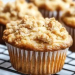 Banana Muffins With Crumb Topping