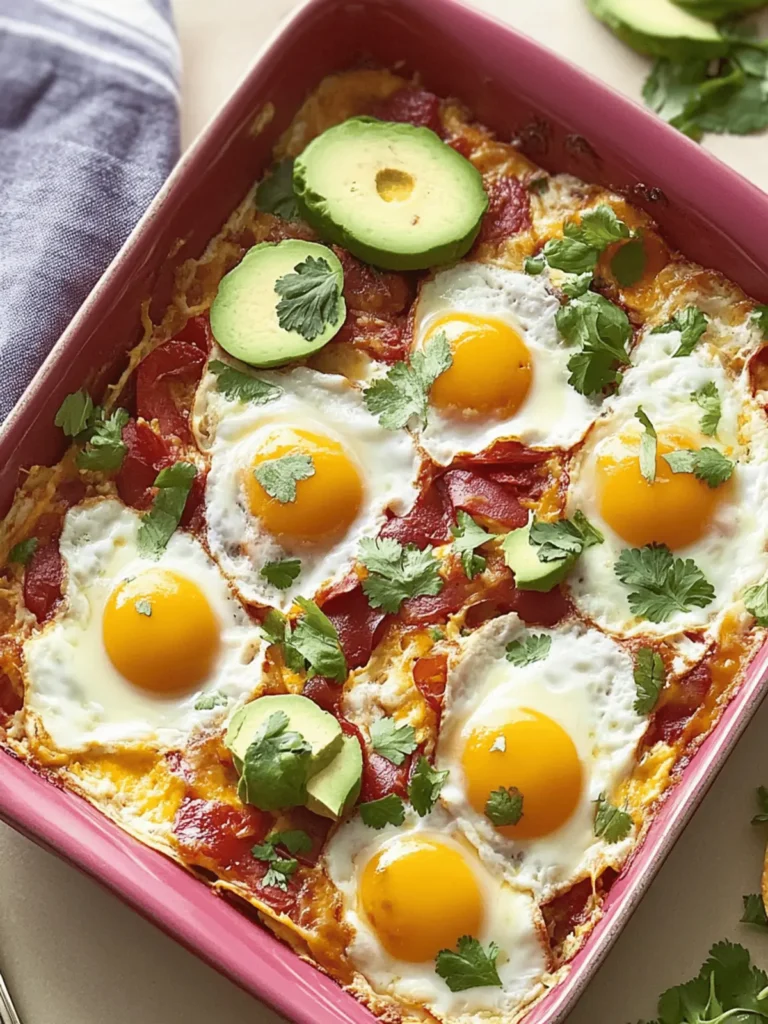 Hearty Huevos Rancheros Casserole for Cozy Breakfasts 2 Huevos Rancheros Casserole