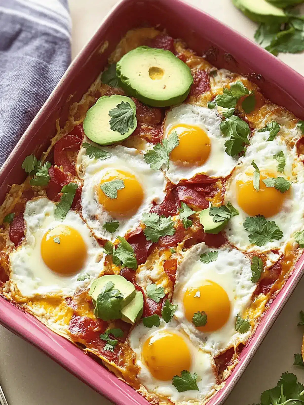Huevos Rancheros Casserole