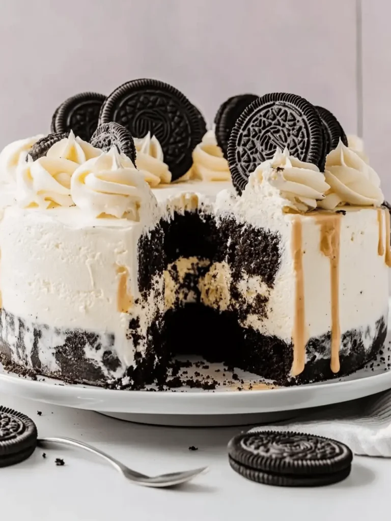 Oreo Ice Cream Cake