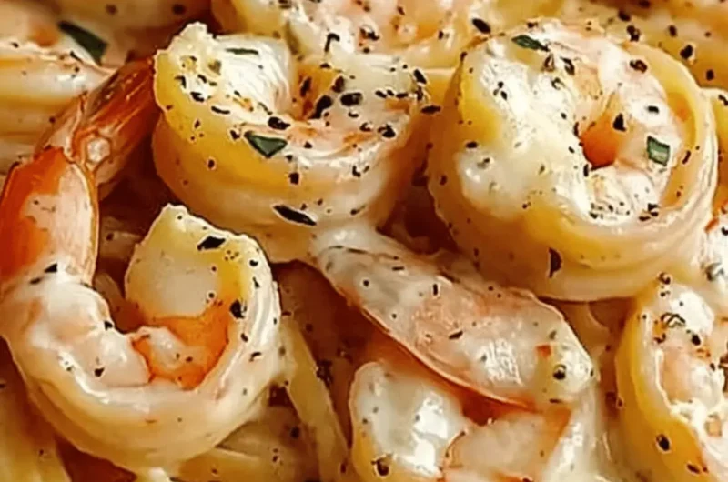 Creamy Garlic Shrimp Pasta