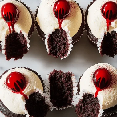 Vampire Cupcakes