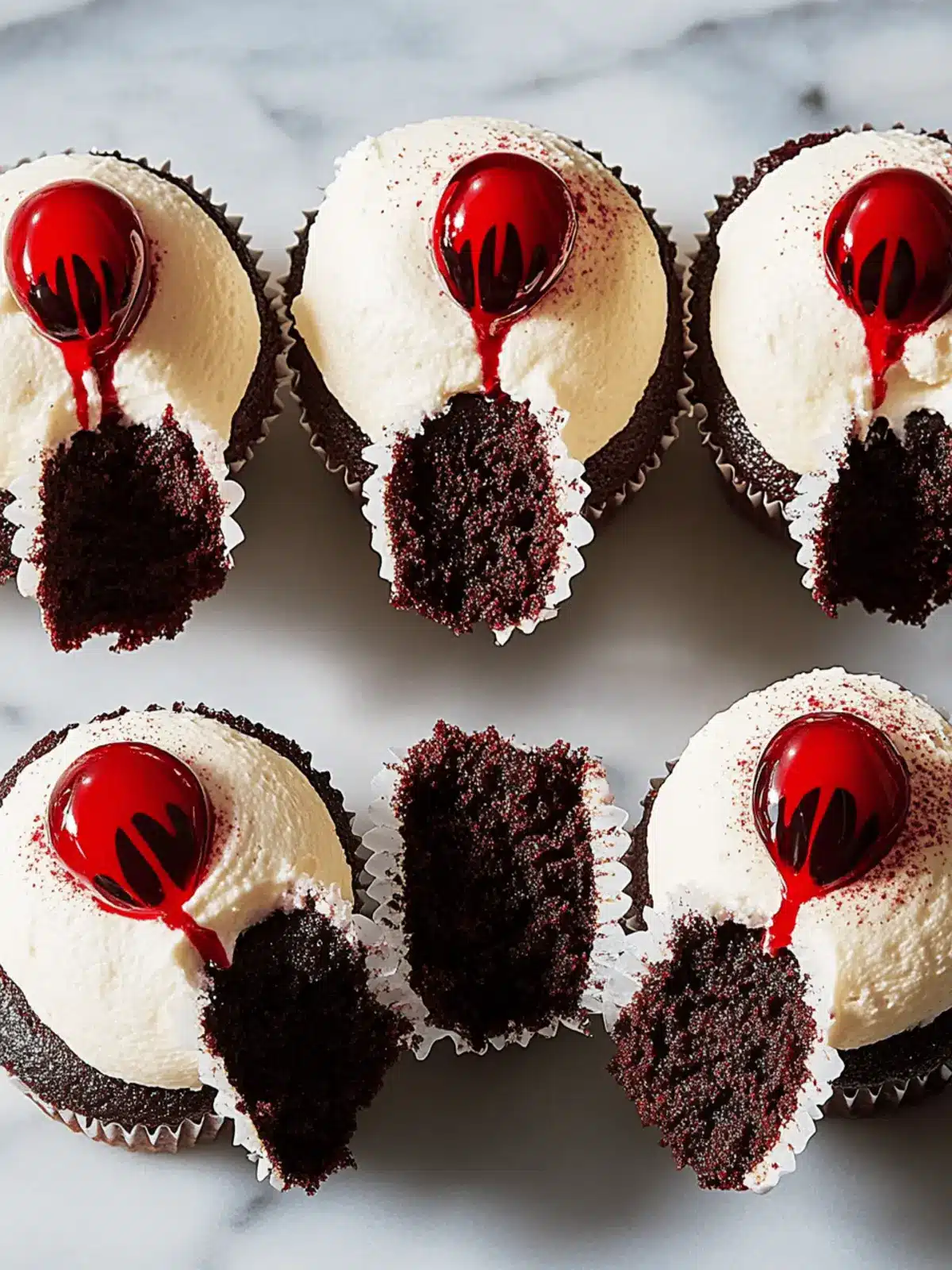 Vampire Cupcakes