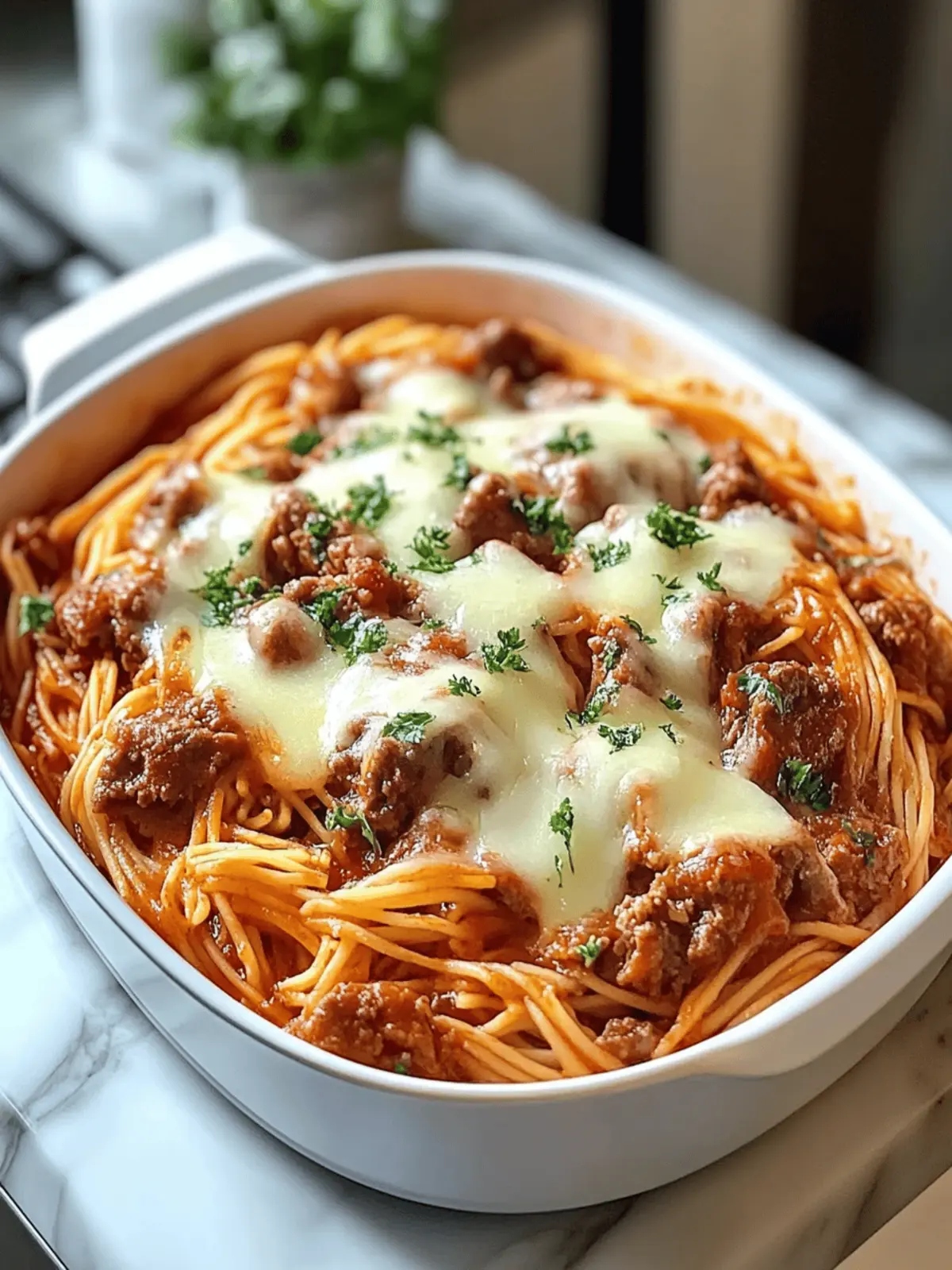 Angel Beef Casserole