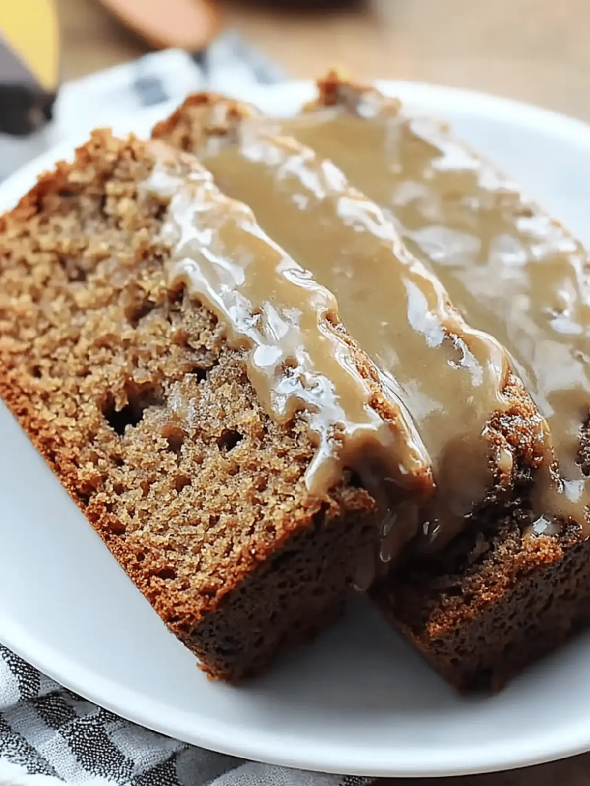 Caramel Macchiato Banana Bread