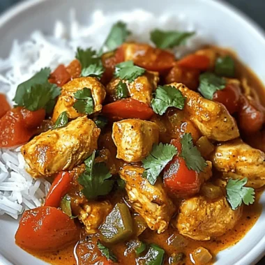 Aromatic Chicken Bhuna with Tomatoes and Spices