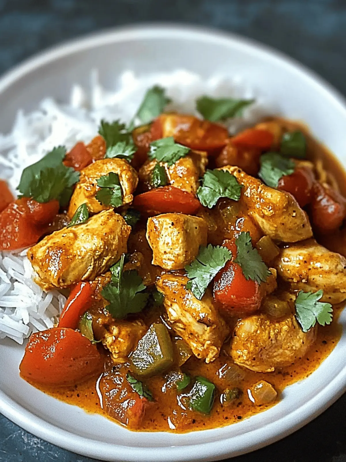 Aromatic Chicken Bhuna with Tomatoes and Spices