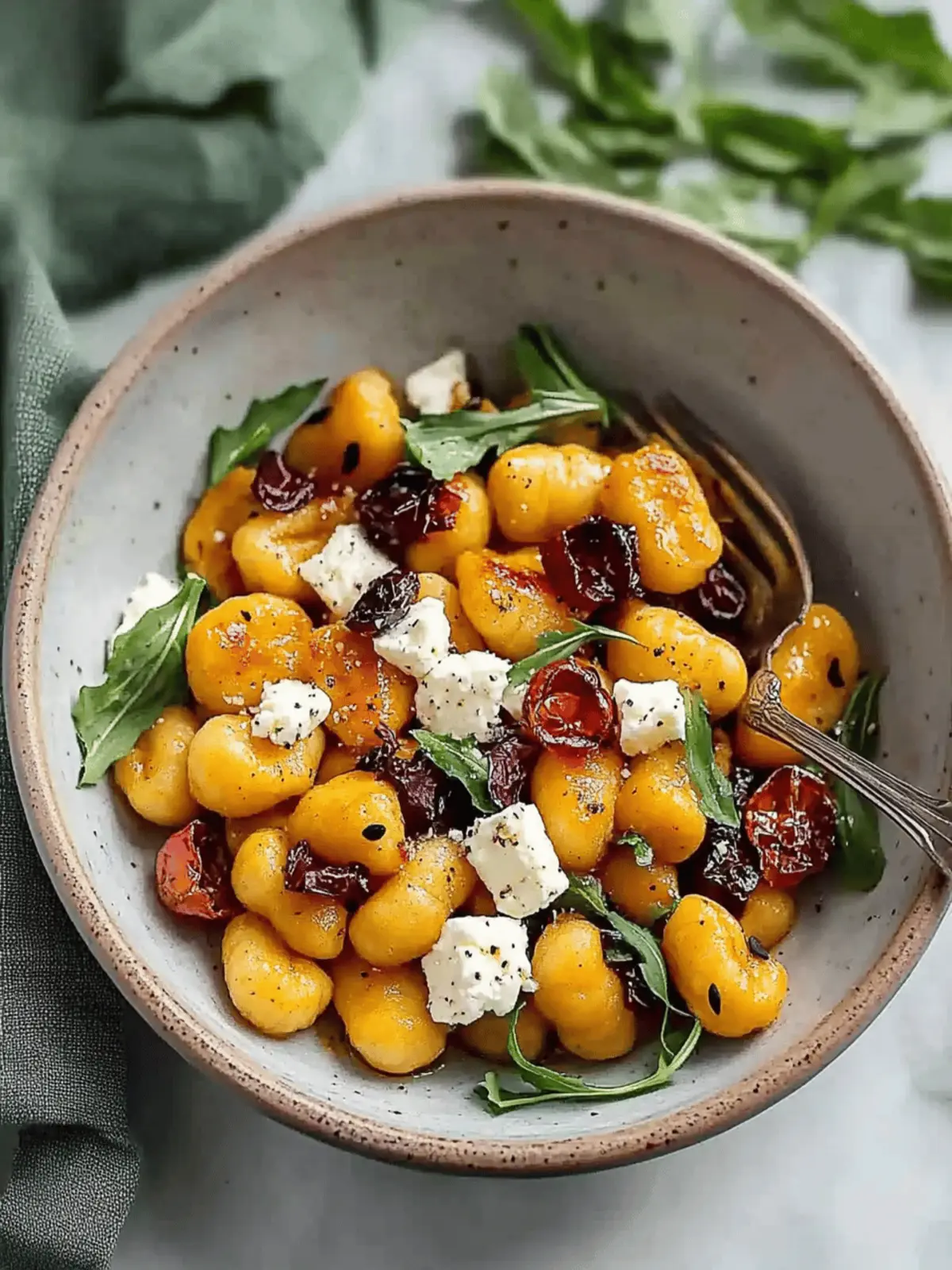 Irresistible Pumpkin Gnocchi with Feta