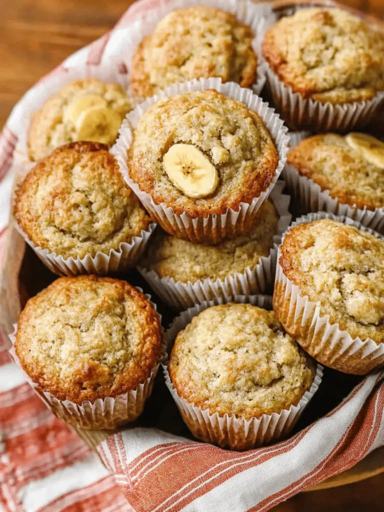 Irresistibly Moist Banana Muffins Perfect for Any Snack Time 2 Banana Muffins