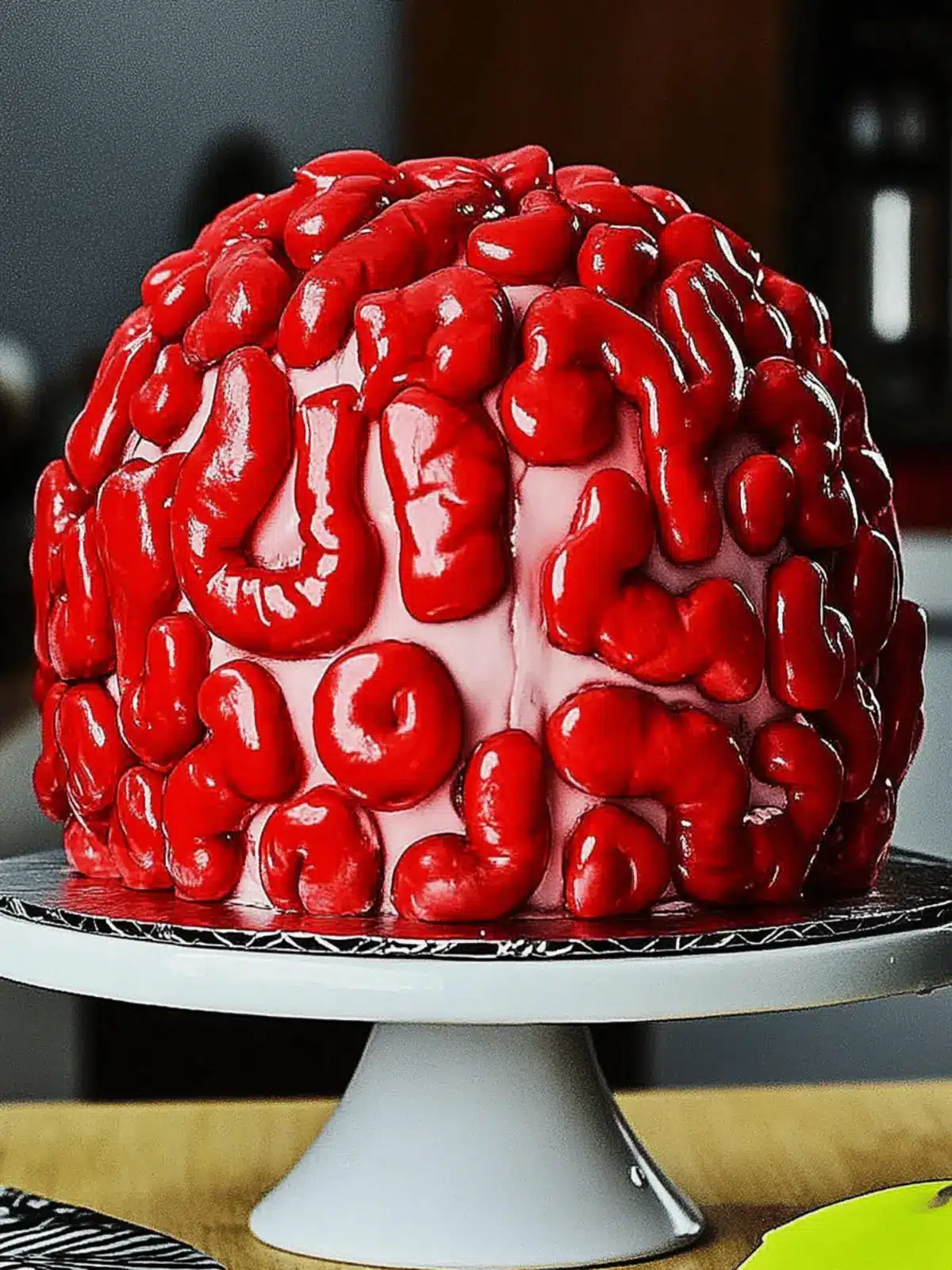 Craft Your Spooktacular Brain Cake: A Halloween Delight 3 Brain Cake