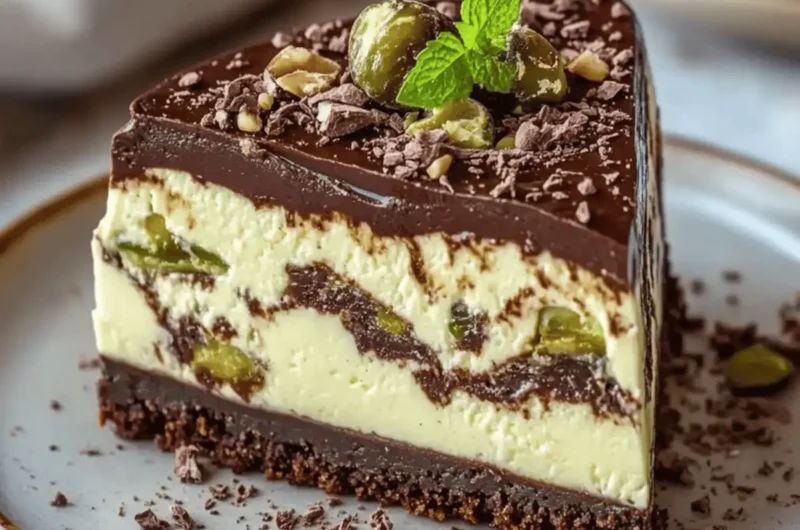 Tahini Dubai Chocolate Cheesecake: Indulge in a Unique Delight 1 Tahini Dubai Chocolate Cheesecake