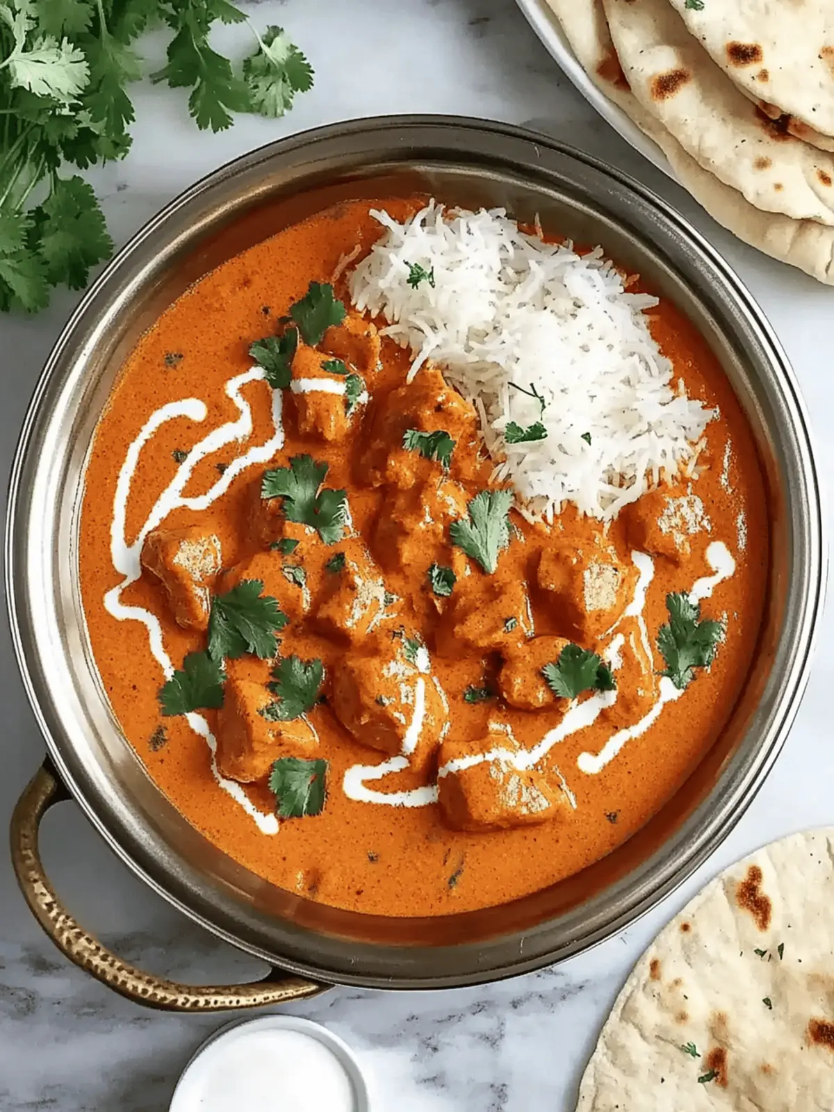 Simple Butter Chicken with Coconut Milk