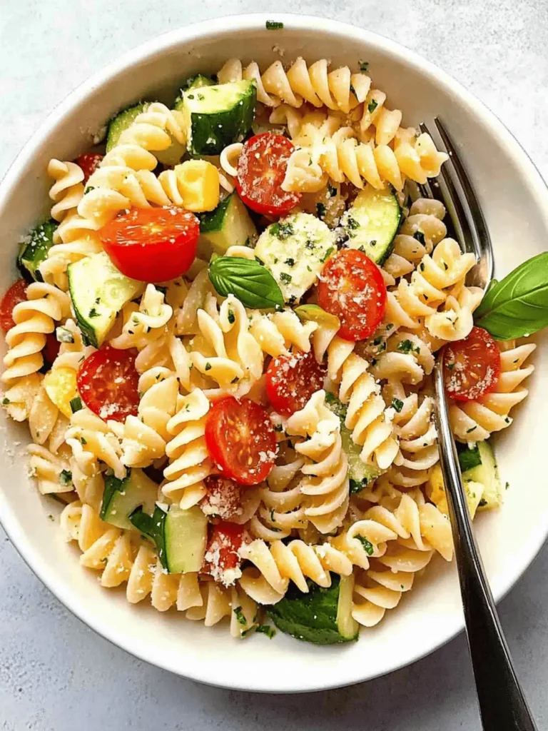 Vibrant Pasta Salad with Feta for Perfect Summer Picnics 4 Pasta Salad