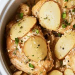 Slow-Cooker Garlic-Parmesan Chicken