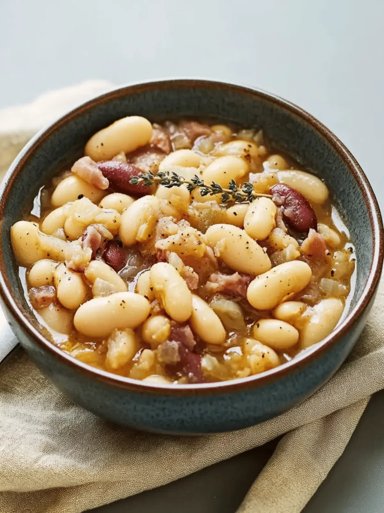Cozy Slow Cooker Northern White Bean Comfort Food Delight 3 Slow Cooker Northern White Bean