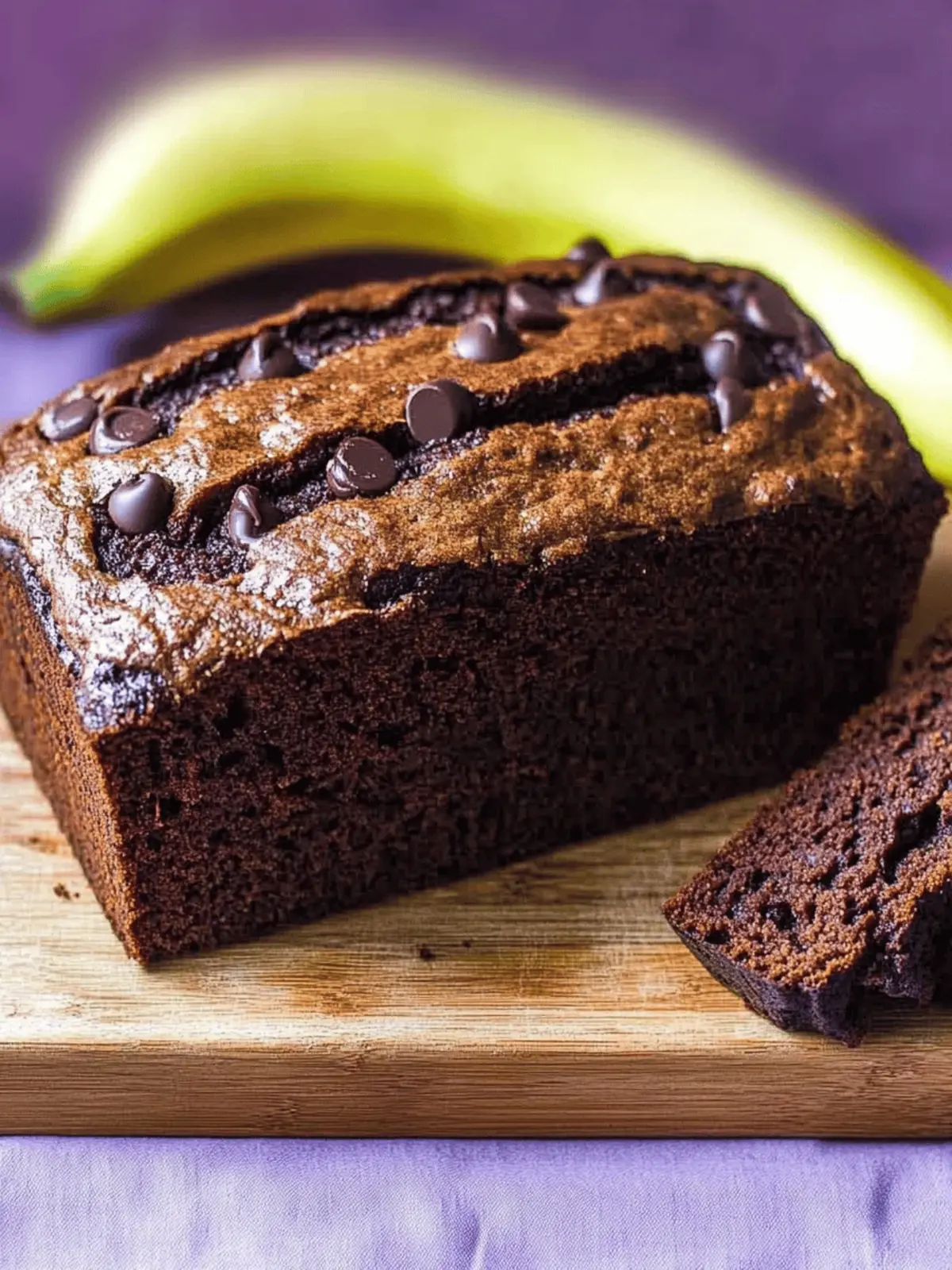 Irresistible Chocolate Chocolate Chip Sour Cream Banana Bread 3 Chocolate Chocolate Chip Sour Cream Banana Bread