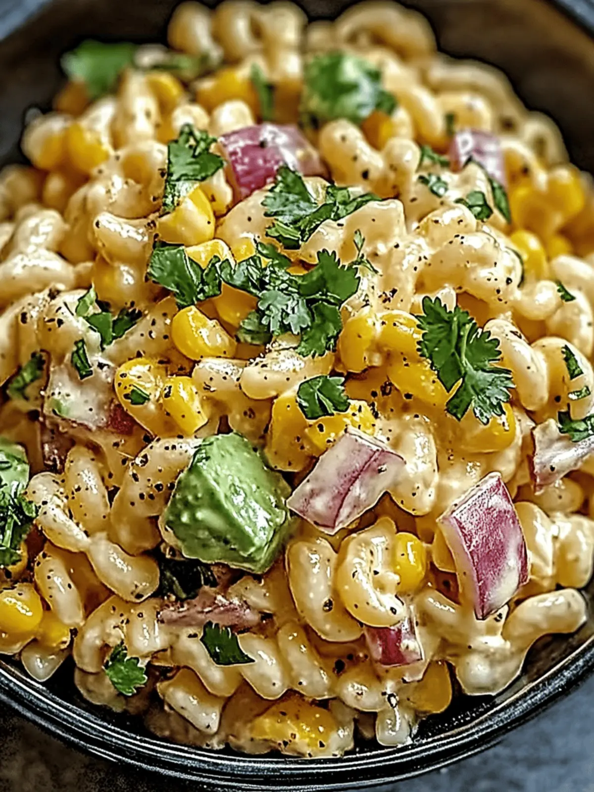 Mexican Street Corn Pasta Salad is a must-try dish!