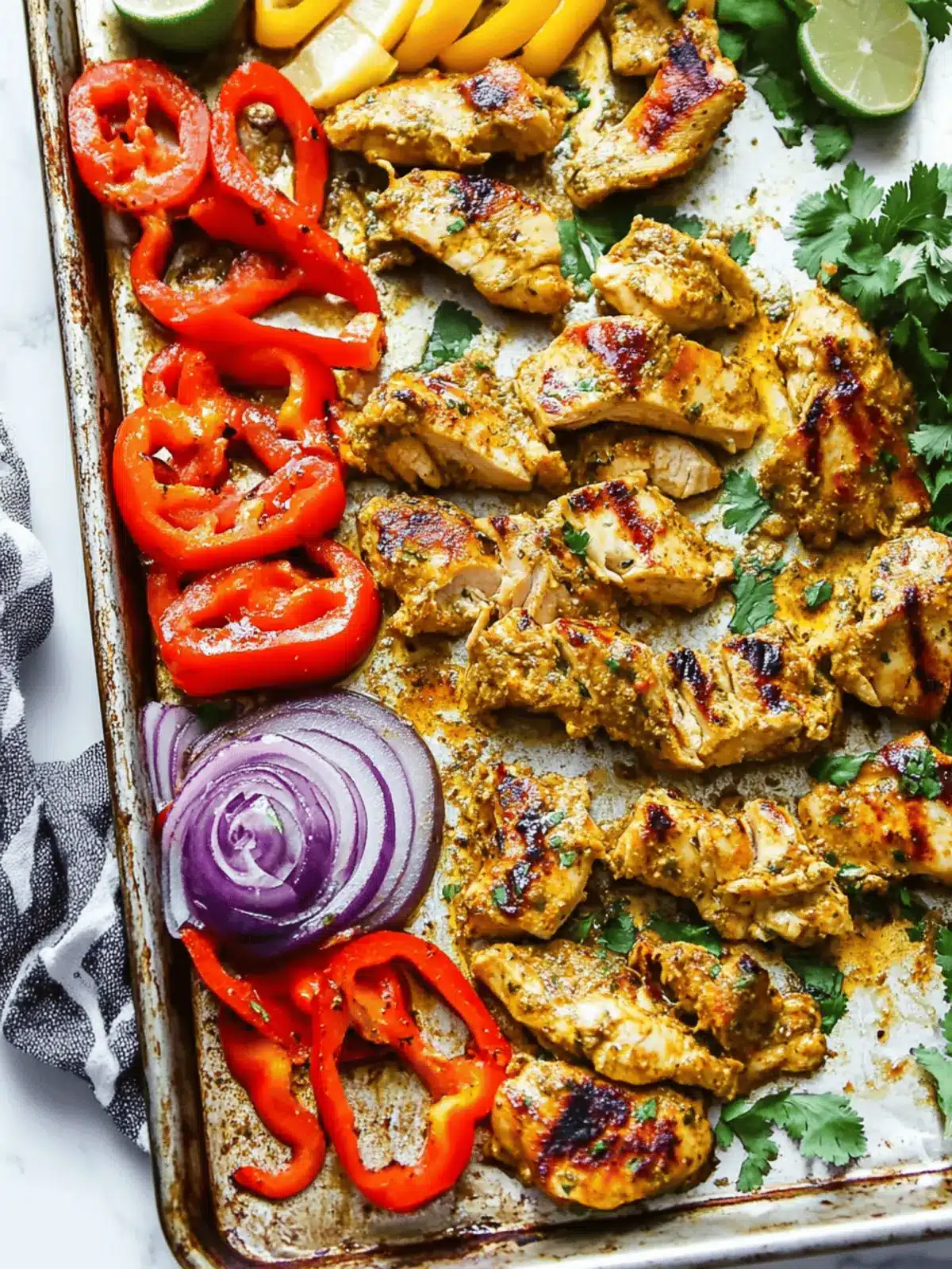 Flavorful Chicken Shawarma Sheet Pan Dinner for Busy Nights 4 Chicken Shawarma Sheet Pan Dinner