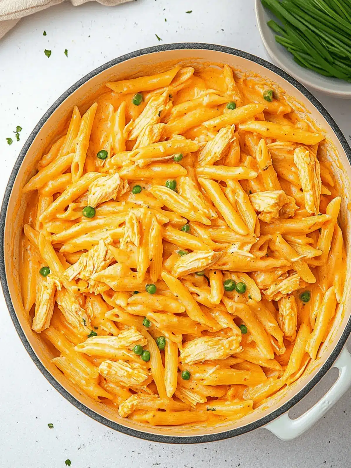Creamy Buffalo Chicken Pasta Your Family's New Favorite Dish 3 Creamy Buffalo Chicken Pasta