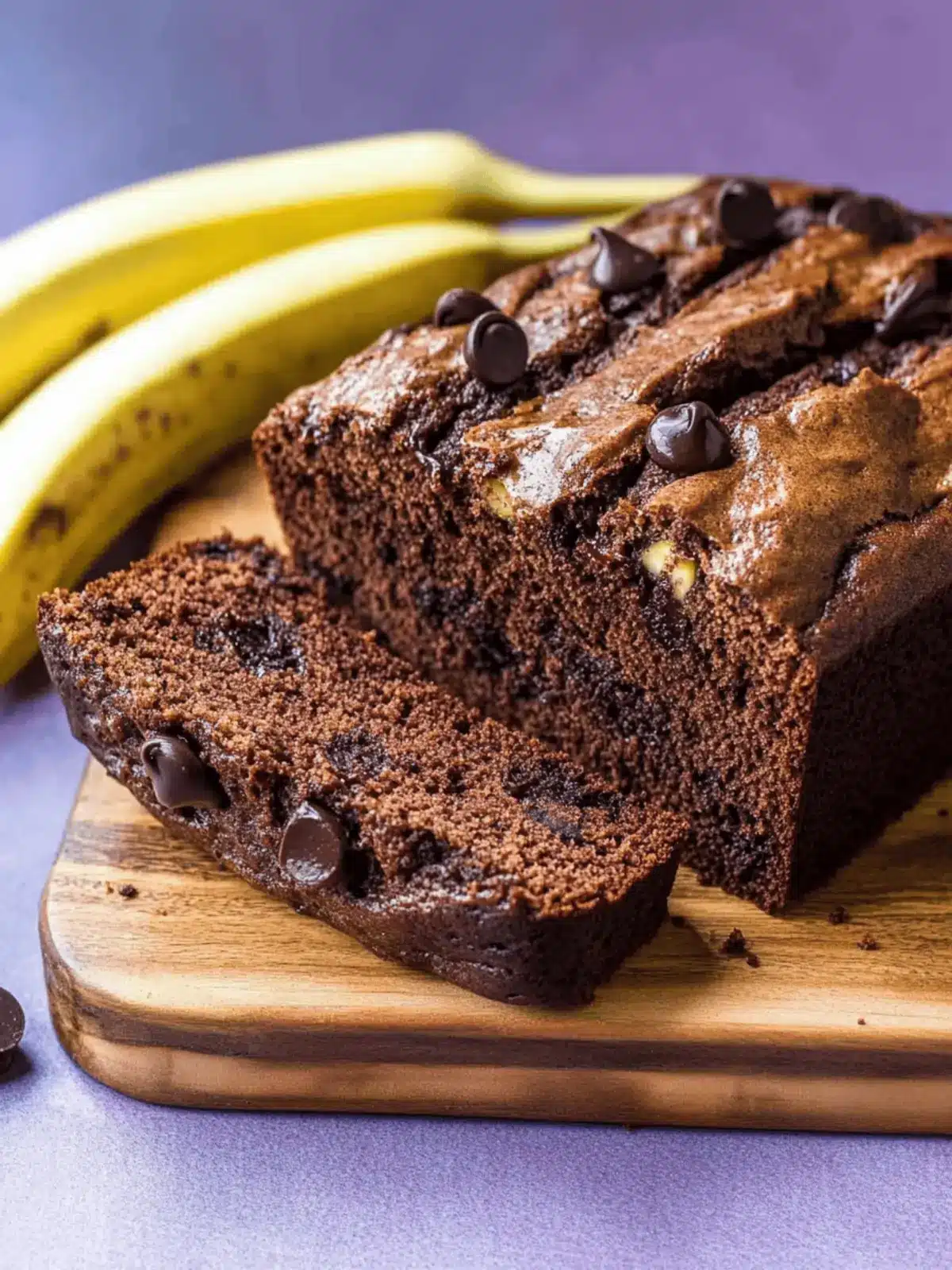Irresistible Chocolate Chocolate Chip Sour Cream Banana Bread 4 Chocolate Chocolate Chip Sour Cream Banana Bread