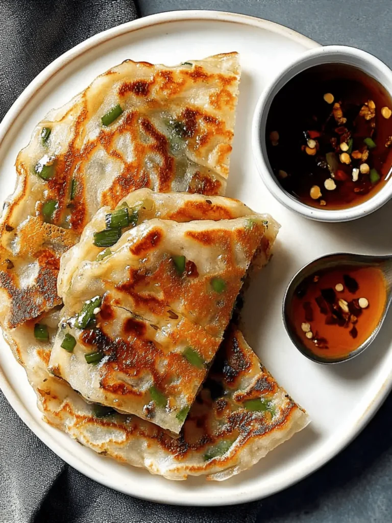 Irresistibly Crisp Scallion Pancakes You Can Make at Home 3 Scallion Pancakes