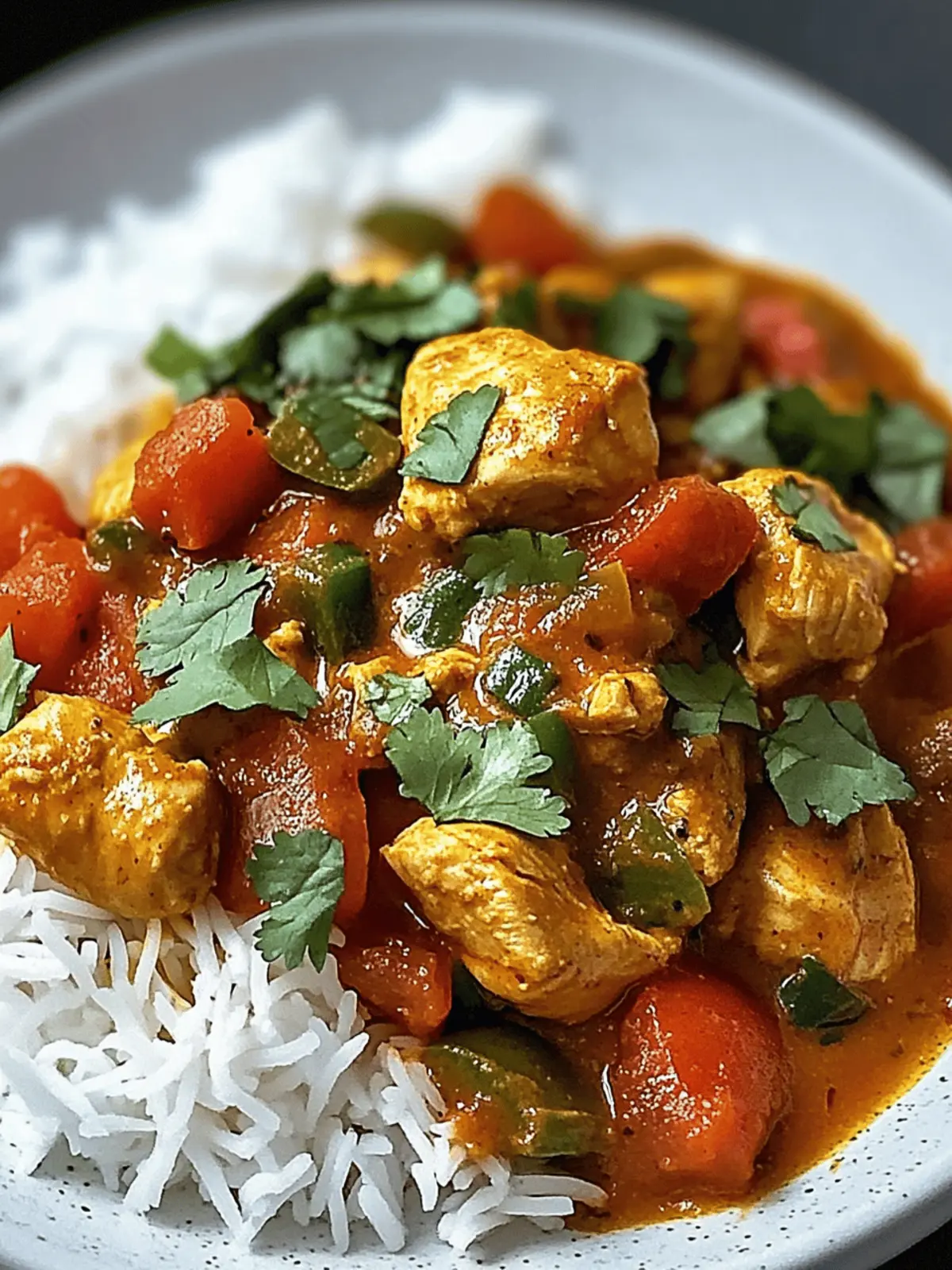Aromatic Chicken Bhuna with Tomatoes and Spices