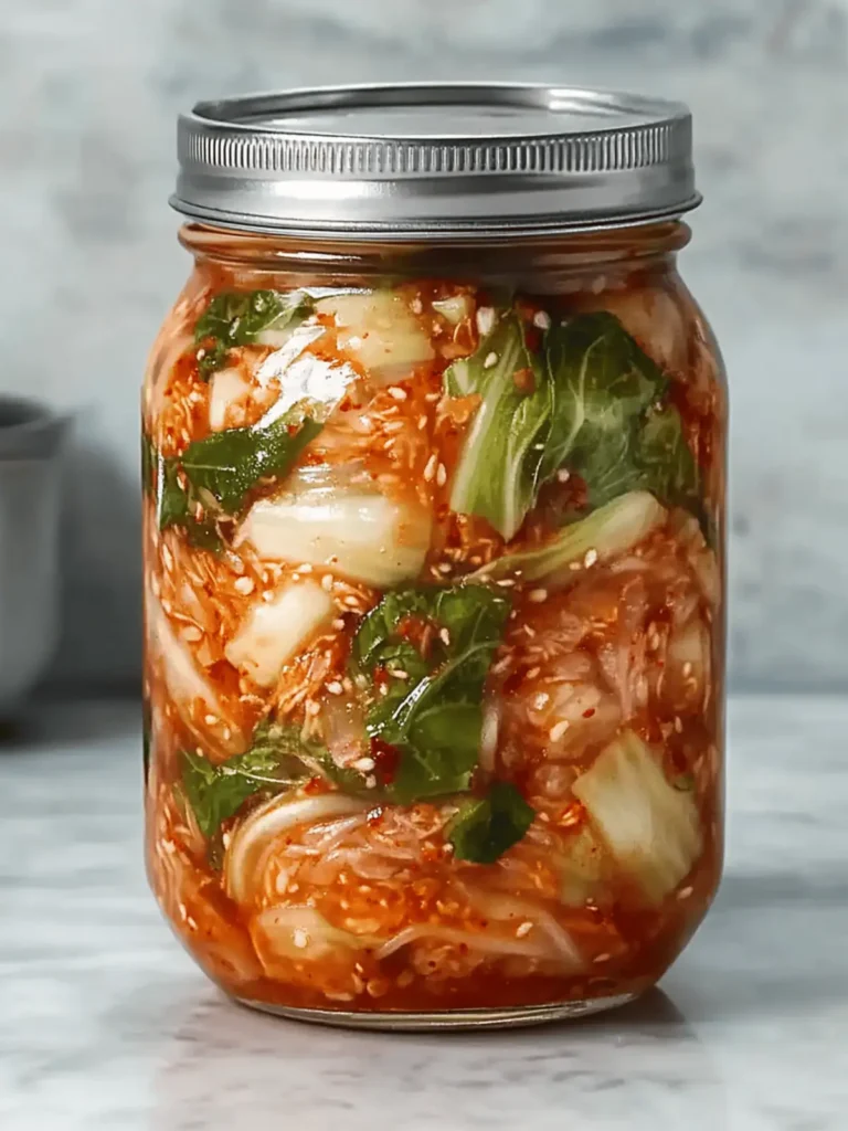 Fermented Cabbage Kimchi: Spice Up Your Gut Health Today! 4 Fermented Cabbage Kimchi