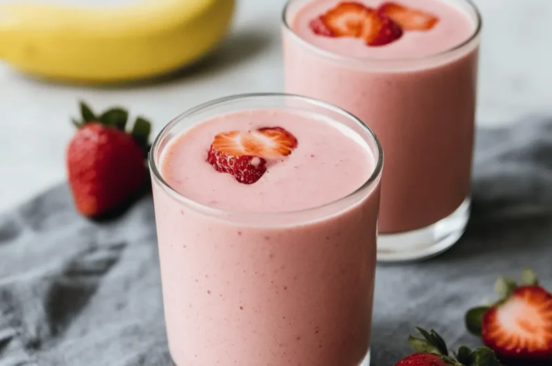 Strawberry Banana Smoothie