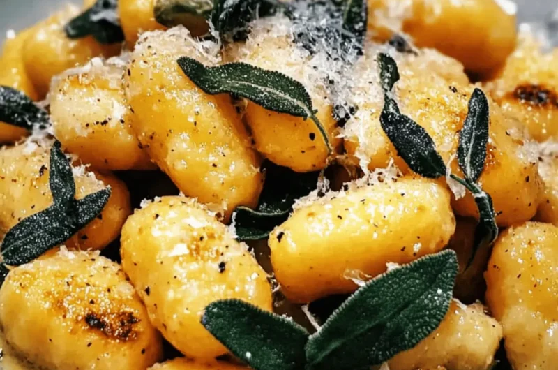 Pumpkin Gnocchi Brown Butter Sage: A Cozy Fall Delight 1 Pumpkin Gnocchi Brown Butter Sage